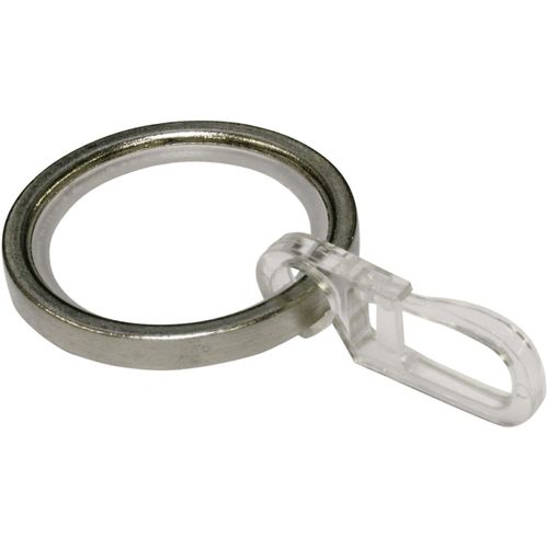 5050685111589 - Gardinenring Chicago Gr 1 silber (edelstahlfarben) Ø2cm Metall Gardinenbefestigungen Serie Einzelprogramm Chicago Ø 20 mm 5050685111589 - Gardinenring Chicago Gr 1 silber (edelstahlfarben) Ø2cm Metall Gardinenbefestigungen Serie Einzelprogramm Chicago Ø 20 mm