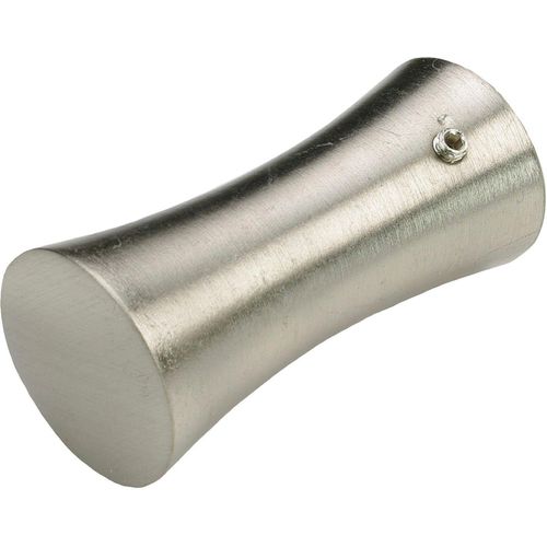 4016318294051 - Gardinenstangen-Endstück Endstück Endknopf edelstahl-optik France Nizza Gardinenstangenendstücke Gr 1 St silberfarben (edelstahlfarben) Gardinenstangen-Endstück Gardinenstangen-Endstücke Gardinenstangenendstücke Endstück Endknopf Nizza 1 Stück