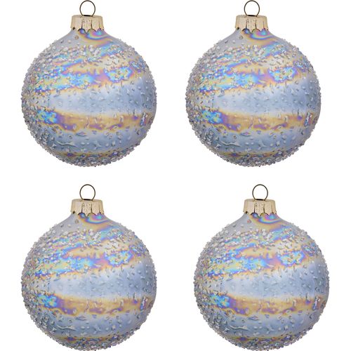 4064118992547 - Christbaumschmuck GUIDO MARIA KRETSCHMER HOME&LIVING Weihnachtsdeko Christbaumschmuck Weihnachtsbaumschmuck silberfarben Weihnachtsbaumschmuck aus Glas