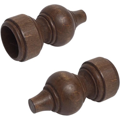 4016318002380 - Gardinenstangen-Endstück LIEDECO braun (nussbaum) Ø28cm Gardinenstangenendstücke für Gardinenstange Ø 28 mm 4016318002380 - Gardinenstangen-Endstück LIEDECO braun (nussbaum) Ø28cm Gardinenstangenendstücke für Gardinenstange Ø 28 mm
