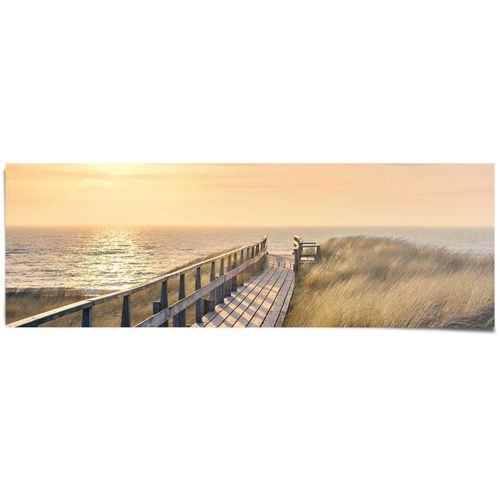 8714597513660 - Poster REINDERS Weg zum Strand grün (farbe bild(er) khaki) B158cm H53cm Papier Bilder