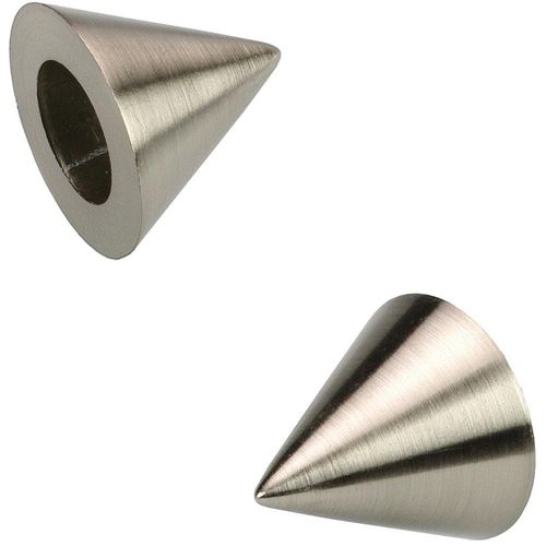 4016318197673 - Gardinenstangen-Endstück Cone Gardinenstangenendstücke Gr 2 St silberfarben (edelstahlfarben) Gardinenstangen-Endstücke Gardinenstangenendstücke für Gardinenstangen Ø 16 mm 4016318197673 - Gardinenstangen-Endstück Cone Gardinenstangenendstücke Gr 2 St silberfarben (edelstahlfarben) Gardinenstangen-Endstücke Gardinenstangenendstücke für Gardinenstangen Ø 16 mm