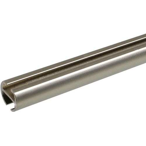 4016318016363 - Innenlaufprofil Gardinenstangenhalterungen Gr Länge 120 cm silberfarben (chromfarben matt) Gardinenstangenhalter Gardinenstangenhalterungen 1-läufig im Fixmaß Ø 16 mm 4016318016363 - Innenlaufprofil Gardinenstangenhalterungen Gr Länge 120 cm silberfarben (chromfarben matt) Gardinenstangenhalter Gardinenstangenhalterungen 1-läufig im Fixmaß Ø 16 mm