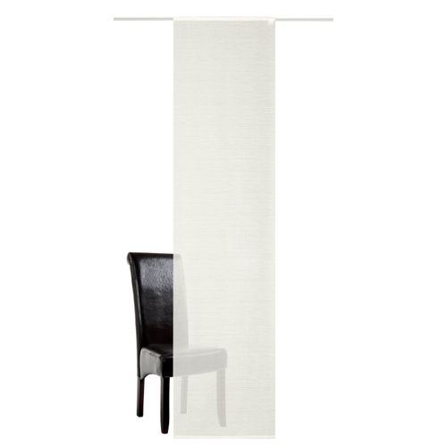 4006470450952 - Schiebegardine HEINE HOME Gardinen Gr 245 cm Paneelwagen 60 cm beige (champagner) Schiebegardinen halbtransparent