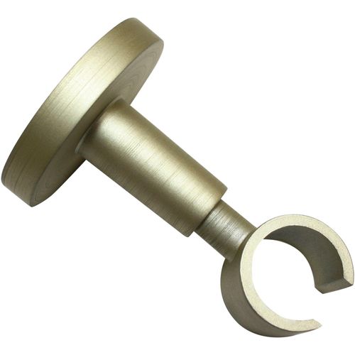 4003018343066 - Gardinenstangenhalter Deckenträger Kira Metall Gardinenstangenhalterungen Gr Länge 6 cm beige (champagner) Gardinenstangenhalter Gardinenstangenhalterungen Serie Einzelprogramm Kira Ø 19 mm
