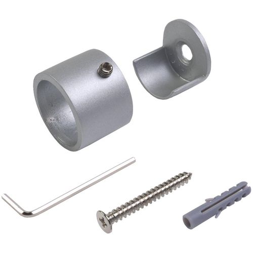 4016318203329 - Wandträger Power grau (aluminiumfarben) Ø2cm Gardinenstangenhalterungen für Gardinenstangen Ø 20 mm 4016318203329 - Wandträger Power grau (aluminiumfarben) Ø2cm Gardinenstangenhalterungen für Gardinenstangen Ø 20 mm