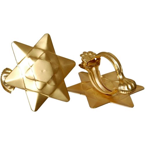 4016318198328 - Dekoklammer »Orbit« Liedeco Gardinen Vorhänge (Packung 2-St) für Gardinen Vorhänge goldfarben