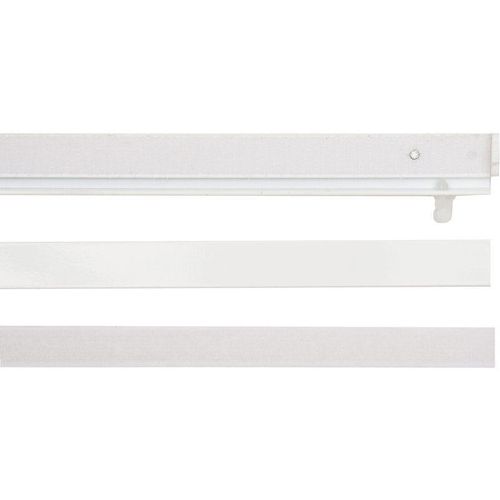 4004339380525 - Paneelwagen INDEKO weiß 2 Stk Kunststoff Gardinenbefestigungen für Schiebevorhänge