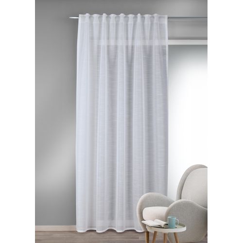 4005241847762 - Gardine Liv Gr 1 weiß B135cm H245cm Polyester Gardinen Fertigschal