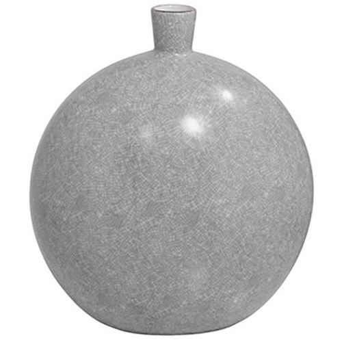 4042911271144 - Tischvase FINK ATHINA gold (hellgrau goldfarben) Vasen B H T 20cm x 29cm x 26cm Porzellan aus Porzellan Höhe ca 29 cm B20cm H29cm T26cm