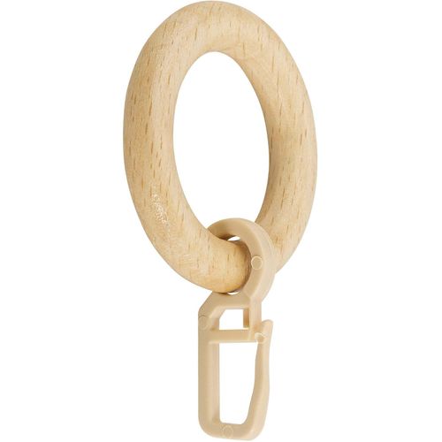 9002777124584 - Gardinenring GARESA Holzring mit Haken Gardinenbefestigungen Gr 20 St beige (natur) Gardinenringe für Durchmesser bis 20mm einfache Montage 9002777124584 - Gardinenring GARESA Holzring mit Haken Gardinenbefestigungen Gr 20 St beige (natur) Gardinenringe für Durchmesser bis 20mm einfache Montage