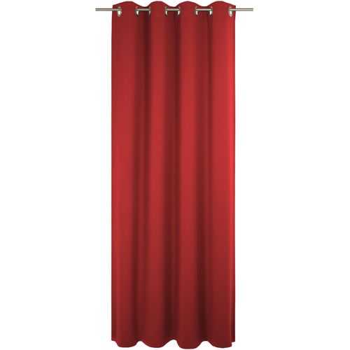4004567496340 - Vorhang WIRTH Newbury rot Gardinen 275cm Ösen 130cm Baumwolle Polyester nach Maß B130cm H275cm 4004567496340 - Vorhang WIRTH Newbury rot Gardinen 275cm Ösen 130cm Baumwolle Polyester nach Maß B130cm H275cm