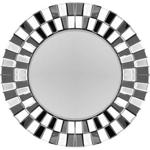 4056216564900 - Wandspiegel KAYOOM Horus 410 silber (silberfarben) B80cm H80cm Spiegelglas Metall Spiegel 4056216564900 - Wandspiegel KAYOOM Horus 410 silber (silberfarben) B80cm H80cm Spiegelglas Metall Spiegel