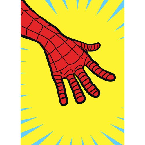 4055065177910 - Wandbild »Marvel PowerUp Spider-Man Hand« (1 St) Deutsches Premium-Poster Fotopapier mit seidenmatter Oberfläche und hoher Lichtbeständigkeit Für fotorealistische Drucke mit gestochen scharfen Details und hervorragender Farbbrillanz