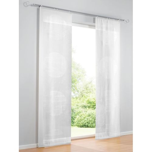 4006470361692 - Schiebegardine HEINE HOME Gardinen Gr 245 cm Klettschiene Klettschiene 60 cm weiß 4006470361692 - Schiebegardine HEINE HOME Gardinen Gr 245 cm Klettschiene Klettschiene 60 cm weiß