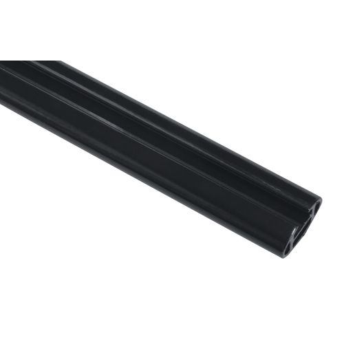4003018330240 - Trägerverlängerung Verlängerung für Universalträger Gr 1 schwarz B2cm L18cm Gardinenstangenhalterungen Einzelprogramm Chicago 20 mm