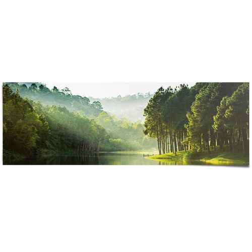 8714597554885 - Poster REINDERS Mystischer Waldsee grün (farbe bild(er) grün) B158cm H53cm Papier Bilder 8714597554885 - Poster REINDERS Mystischer Waldsee grün (farbe bild(er) grün) B158cm H53cm Papier Bilder