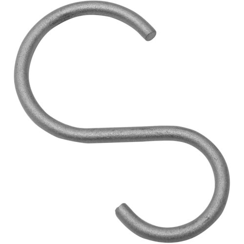 4003018362081 - Gardinenhaken S-Haken silber Ø25cm Metall Gardinenbefestigungen Serie Gardinenstange Industrial Home