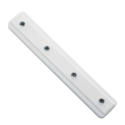 4003018281467 - Verbinder Schienenverbinder für Aluminium-Vorhangschiene weiß B1cm H05cm L086cm Gardinenstangenhalterungen Serie Aluminim-Vorhangschiene