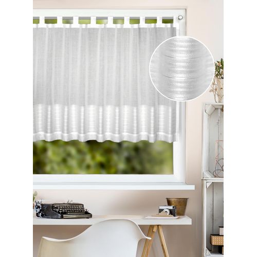 4005241795070 - Panneaux Mine1 Gr 1 weiß B140cm H80cm Polyester Gardinen Fertigschal