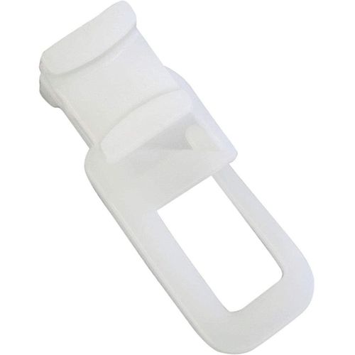 4003018329152 - Klick-Gleiter Duo X-Gleiter GARDINIA Flächenvorhangschiene Gardinenschienen Gardinenstangen (25-St) Serie Flächenvorhang-Technik Atlanta 3-läufig weiß