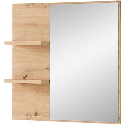 4250314564248 - Garderobenspiegel INNOSTYLE BARI Wandspiegel braun (artisan eiche) B78cm H80cm T17cm Mitteldichte Faserplatte (MDF) glasspiegel Holzwerkstoff Spiegel Spiegelfläche 78 x 80 cm 2 Ablageböden 4250314564248 - Garderobenspiegel INNOSTYLE BARI Wandspiegel braun (artisan eiche) B78cm H80cm T17cm Mitteldichte Faserplatte (MDF) glasspiegel Holzwerkstoff Spiegel Spiegelfläche 78 x 80 cm 2 Ablageböden