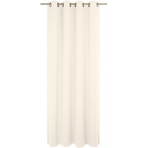4004567492137 - Vorhang WIRTH Newbury beige (creme) Gardinen 385cm Ösen 130cm Baumwolle Polyester nach Maß B130cm H385cm