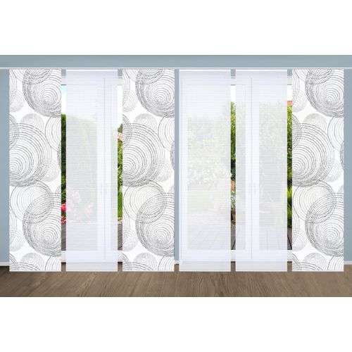 4056751443937 - Schiebegardine HOME IN GREEN SPIRO Gr 1 grau B60cm H245cm Polyester Gardinen SET DIGITALDRUCKBAMBUSOPTIK RECYCELT 4056751443937 - Schiebegardine HOME IN GREEN SPIRO Gr 1 grau B60cm H245cm Polyester Gardinen SET DIGITALDRUCKBAMBUSOPTIK RECYCELT
