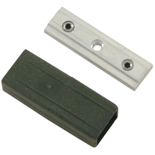 4003018379379 - Verbinder schwarz (aluminium schwarz) SCHÖNER WOHNEN-KOLLEKTION Gardinenstangenhalterungen Serie Einzelprogramm Matteo rechteckig
