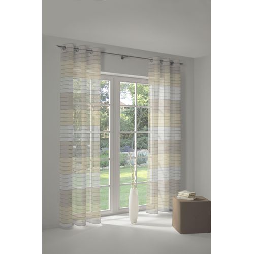 4004567061289 - Vorhang WIRTH Barletta Gr 1 beige B135cm H145cm Polyester Baumwolle Gardinen 4004567061289 - Vorhang WIRTH Barletta Gr 1 beige B135cm H145cm Polyester Baumwolle Gardinen