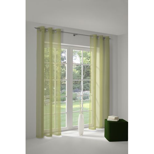 4004567153908 - Vorhang WIRTH LORCA Gr 1 grün B132cm H150cm Obermaterial 66% Polyester 34% Baumwolle Gardinen