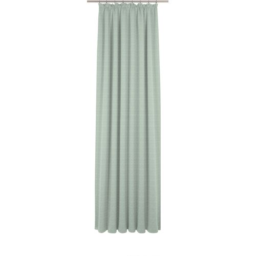 4004567515867 - Vorhang WIRTH Berwick Gr 1 grün B132cm H145cm Jacquard Baumwolle Polyester Gardinen