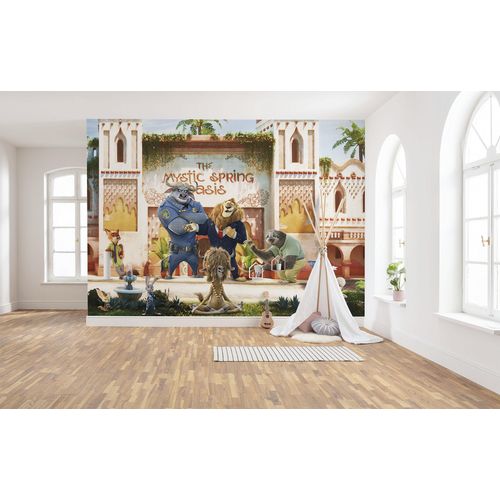 4055065411144 - Fototapete KOMAR Digitaldruck Vlies - Zoomania - Größe 350 x 250 cm bunt (bunt dimensionsstabil formstabil geruchsneutral) Rollen Vlies Tapeten Kinderzimmer