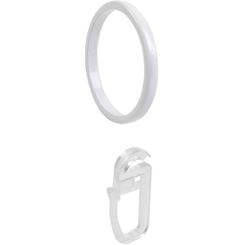 4016318203343 - Gardinenring Power Liedeco Gardinenstangen (Set 8-St mit Faltenlegehaken) für Gardinenstangen Ø 28 mm weiß 4016318203343 - Gardinenring Power Liedeco Gardinenstangen (Set 8-St mit Faltenlegehaken) für Gardinenstangen Ø 28 mm weiß