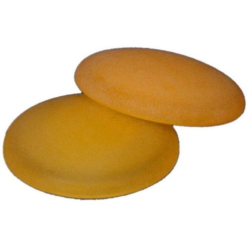 4016318287046 - Dekomagnet LIEDECO gelb (honigfarben) Ø3cm Materialmix Gardinenbefestigungen für metallische Flächen