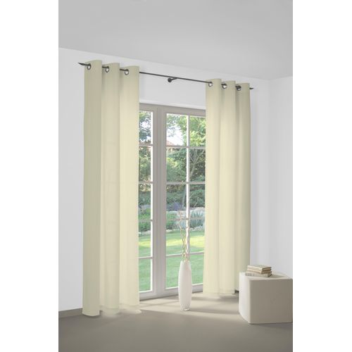 4004567142216 - Vorhang WIRTH WirthNatur Gr 1 beige Gardinen 145cm Ösen 127cm Baumwolle 2-lagig B127cm H145cm 4004567142216 - Vorhang WIRTH WirthNatur Gr 1 beige Gardinen 145cm Ösen 127cm Baumwolle 2-lagig B127cm H145cm