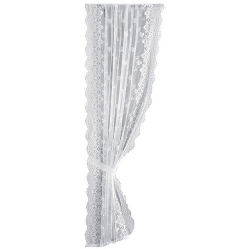 4005385835991 - Vorhang WECKBRODT Siena Gr 2 weiß B130cm H160cm Jacquard Polyester Gardinen Jacquard halbtransparent Bordüre mit Raffhalter Gardine Store 4005385835991 - Vorhang WECKBRODT Siena Gr 2 weiß B130cm H160cm Jacquard Polyester Gardinen Jacquard halbtransparent Bordüre mit Raffhalter Gardine Store