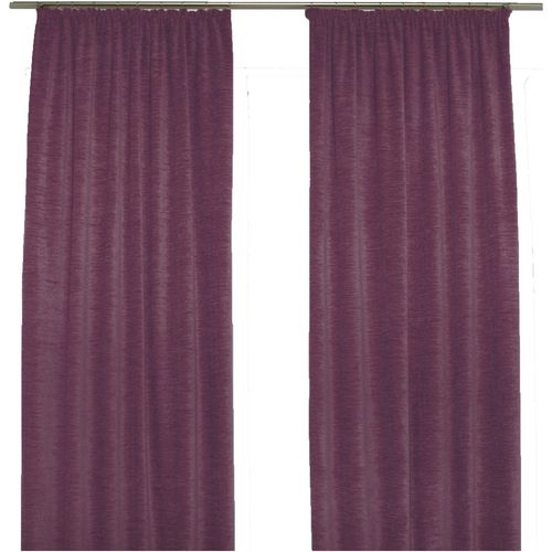 4004567124700 - Vorhang WIRTH Holmsund 288g qm Gardinen Gr 145 cm Kräuselband 132 cm lila (beere) Kräuselband Gardine