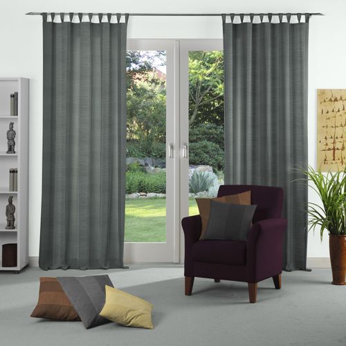 4004567511340 - Vorhang WIRTH Niederau Gr 1 blau (petrol) Gardinen 145cm Schlaufen 132cm Polyacryl Polyester B132cm H145cm 4004567511340 - Vorhang WIRTH Niederau Gr 1 blau (petrol) Gardinen 145cm Schlaufen 132cm Polyacryl Polyester B132cm H145cm