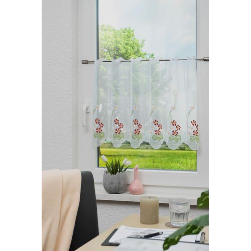 4028298303463 - Panneaux STICKEREIEN PLAUEN Klara Gardinen Gr 50 cm Stangendurchzug 95 cm grün Stangendurchzug Gardine 4028298303463 - Panneaux STICKEREIEN PLAUEN Klara Gardinen Gr 50 cm Stangendurchzug 95 cm grün Stangendurchzug Gardine