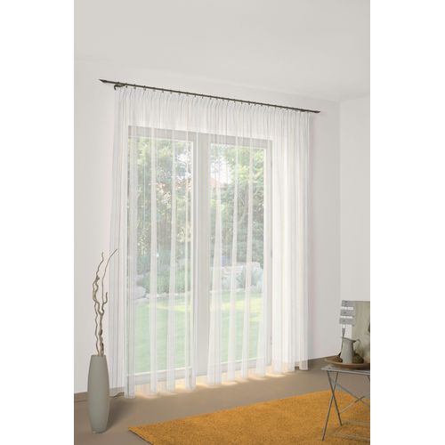 4004567240493 - Gardine WIRTH 7227 Gardinen Gr 120 cm Faltenband 300 cm orange Fertiggardine Fertigstore Gardine Gardinenstore Langstore Esszimmergardinen Store - Faltenband 13