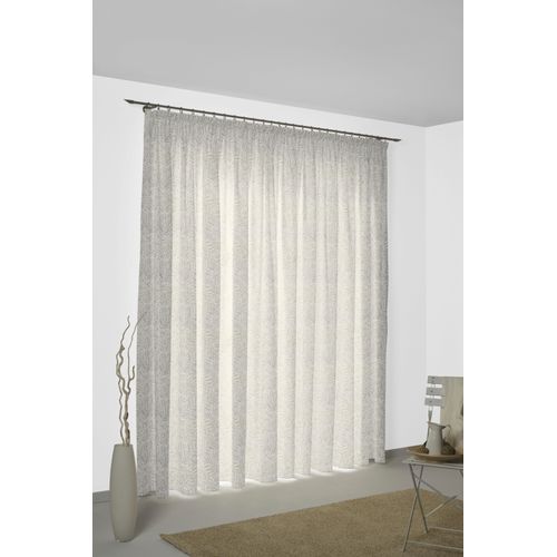 4004567512927 - Vorhang WIRTH Gospic Gr 1 braun B132cm H145cm Jacquard Baumwolle Polyester Gardinen 4004567512927 - Vorhang WIRTH Gospic Gr 1 braun B132cm H145cm Jacquard Baumwolle Polyester Gardinen