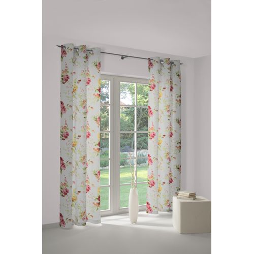 4004567091514 - Vorhang WIRTH Montrose Gr 1 rot (rot gelb) Gardinen 150cm Ösen 145cm Polyester B145cm H150cm 4004567091514 - Vorhang WIRTH Montrose Gr 1 rot (rot gelb) Gardinen 150cm Ösen 145cm Polyester B145cm H150cm