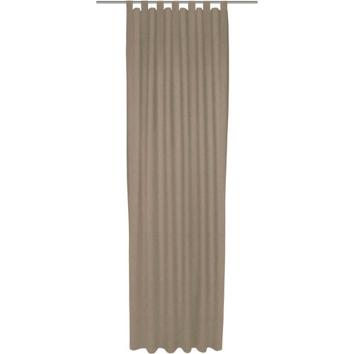 4004567529239 - Vorhang WIRTH Westport Gr 3 grau (taupe) Gardinen 225cm Schlaufen 132cm Polyester B132cm H225cm
