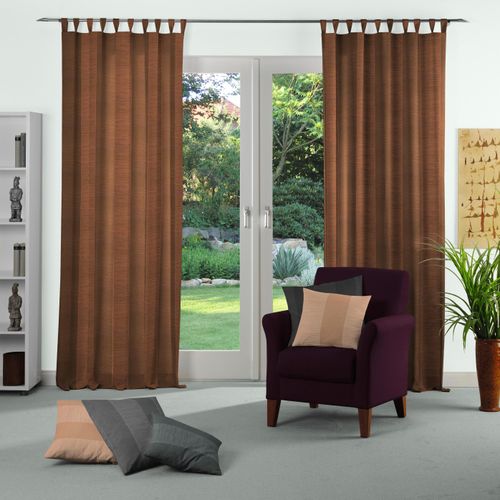 4004567344146 - Vorhang WIRTH Niederau Gr 1 orange (terra) Gardinen 145cm Schlaufen 132cm Polyacryl Polyester B132cm H145cm 4004567344146 - Vorhang WIRTH Niederau Gr 1 orange (terra) Gardinen 145cm Schlaufen 132cm Polyacryl Polyester B132cm H145cm