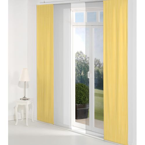 4004567173586 - Schiebegardine WIRTH LANGWASSER Gardinen Gr 145 cm Klettband 60 cm gelb Schiebegardinen blickdicht Gardine inkl Beschwerungsstange 4004567173586 - Schiebegardine WIRTH LANGWASSER Gardinen Gr 145 cm Klettband 60 cm gelb Schiebegardinen blickdicht Gardine inkl Beschwerungsstange