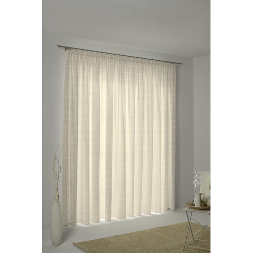 4004567117177 - Vorhang WIRTH Toco-Karo Gardinen Gr 145 cm Kräuselband 132 cm beige Kräuselband Gardine 4004567117177 - Vorhang WIRTH Toco-Karo Gardinen Gr 145 cm Kräuselband 132 cm beige Kräuselband Gardine
