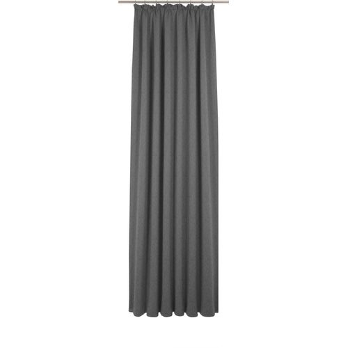4004567531881 - Vorhang WIRTH Westport Gr 1 grau (dunkelgrau) B60cm H145cm Jacquard Polyester Gardinen