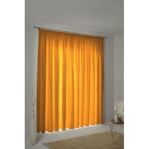 4004567028763 - Vorhang WIRTH Trondheim 234 g m² Gardinen Gr 160 cm Kräuselband 172 cm goldfarben (altgoldfarben) Kräuselband Gardine