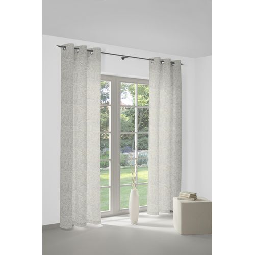 4004567513023 - Vorhang WIRTH Gospic Gr 1 braun Gardinen 145cm Ösen 132cm Baumwolle Polyester B132cm H145cm